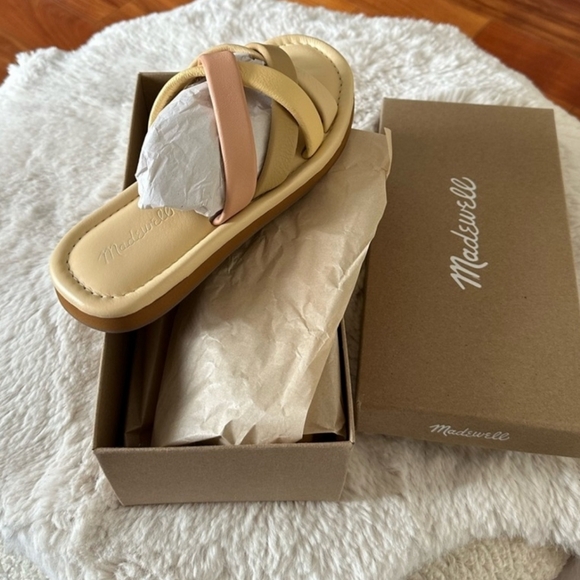 NWT Madewell Leeanndra slide in pastel multi size 8 - Picture 5 of 10